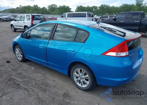 2010 Honda Insight Ex from USA, damaged, VIN JHMZE2H78AS023102